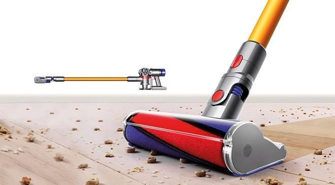 Dyson V8 Fluffy (金色) 輕型無線式吸塵器 圖片來源_DYSON台灣 Dyson V8 Fluffy (金色) 輕型無線式吸塵器 圖片來源_DYSON台灣